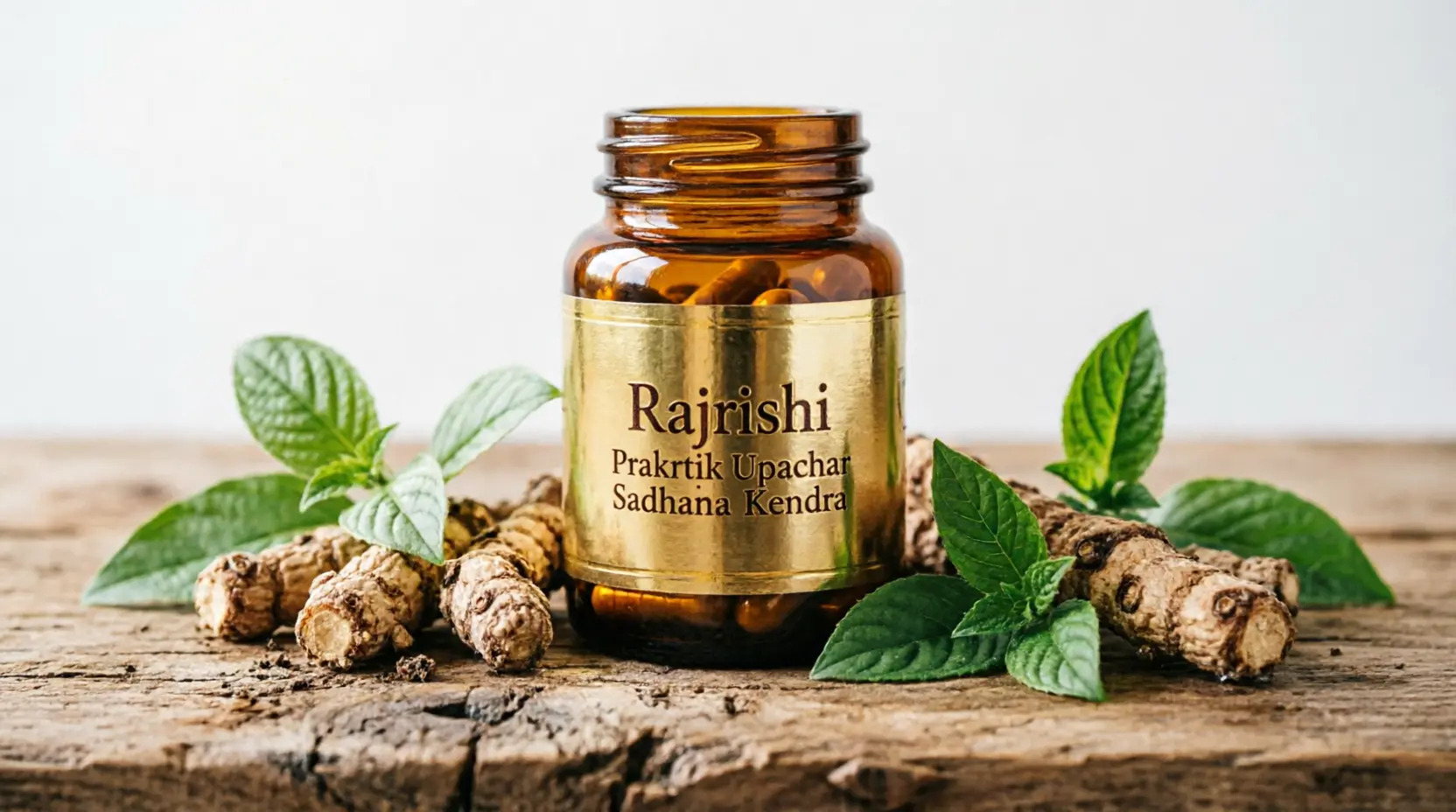 Rajrishi Ashwagandha Capsules – Pure Ayurvedic Stress Relief & Vitality Booster image 1